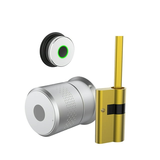 Tuya Smart Lock TTlock Fingerprint Cylinder For Door 50-100mm Thickess Support Lock For Smart Home ,More Secure