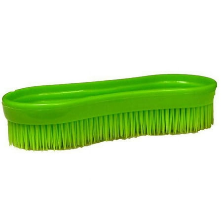 UPC: 0754888991294 | Intrepid International CZ197NG Magic Plastic Bristle Horse Brush  Neon Green