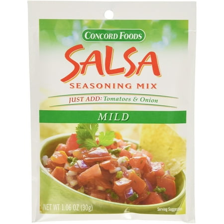 Concord Foods Mild Salsa Seasoning Mix, 1.06 OZ (Best Food Mixer Reviews)