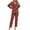 Bm-10 Red Black Grid Bomb, variant on Women's Pajamas Set Long Sleeve Shirts and Long Pants 2 Piece Pjs Sleepwear with Pockets