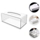 thumbnail image 2 of Soporte para caja de pañuelos transparente, cubierta rectangular de acrílico para dispensador de pañuelos, soporte para caja de pañuelos para baño, cocina y oficina, 2 of 7