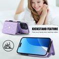 thumbnail image 3 of Pour Iphone 16 Pro Max Portefeuille Horizontal en Cuir, Iphone 16 Pro Max, 3 of 7