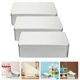 thumbnail image 2 of 3Pcs Tinplate Storage Boxes Cookie Packing Boxes Baking Snacks Boxes Party Favor Boxes, 2 of 3