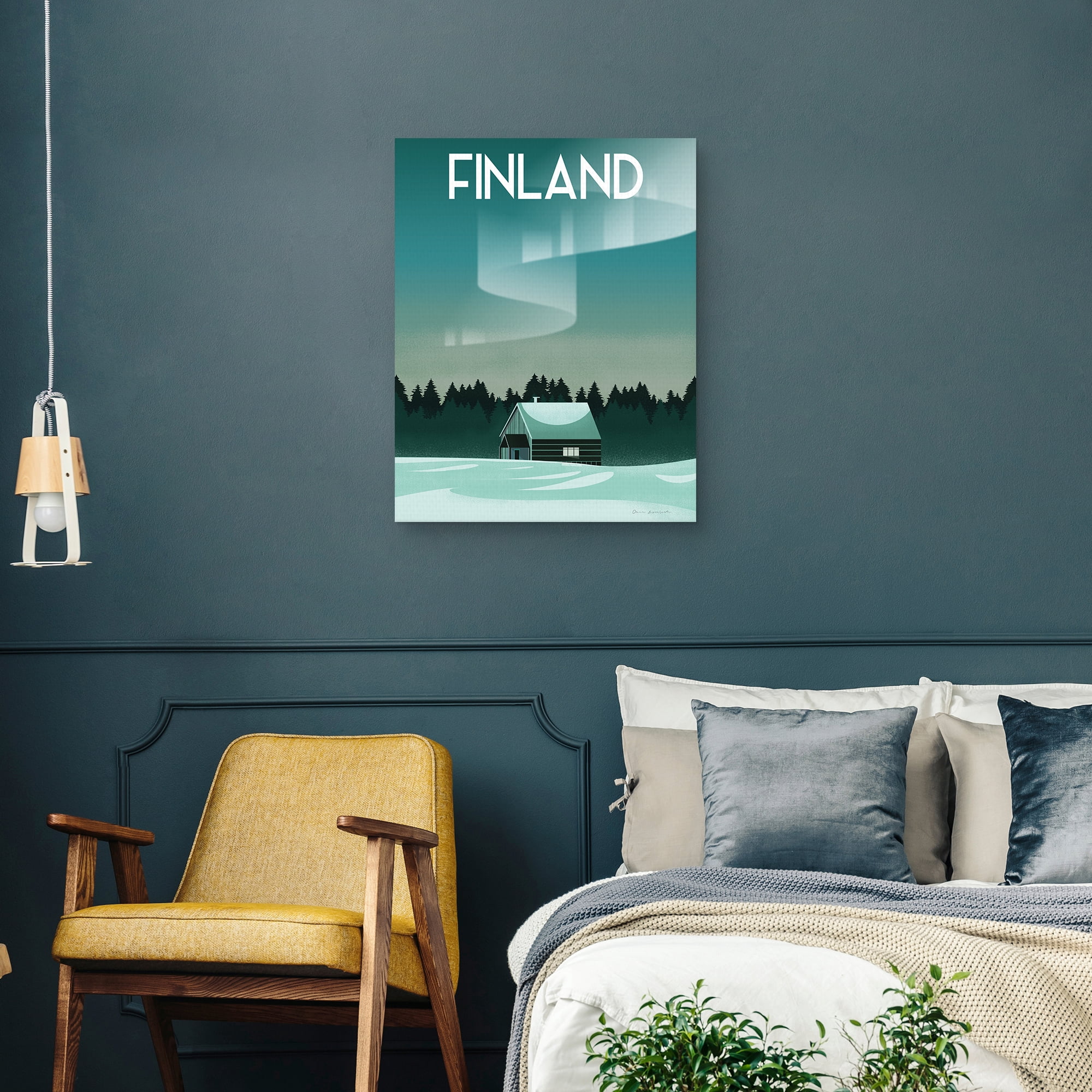 Finland I by Omar Escalante Canvas Art Print
