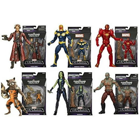 Marvel Guardians of the Galaxy 6-inch, Complete Set of 6