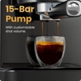 thumbnail image 3 of Máquina de espresso Chefman CraftBrew de 15 bares, 1,5 L, 120 V, 3 of 7