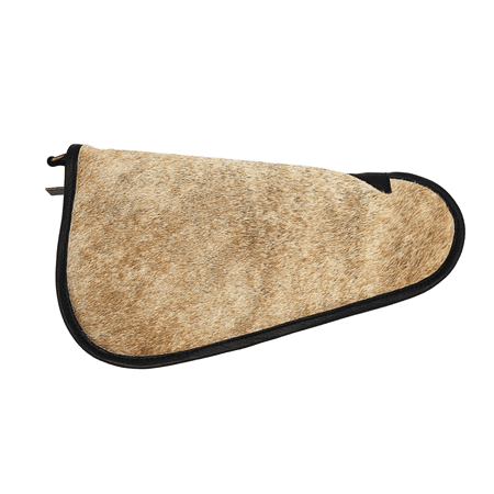 Brown Genuine Cowhide Pistol Case - Large (14 x 7 )