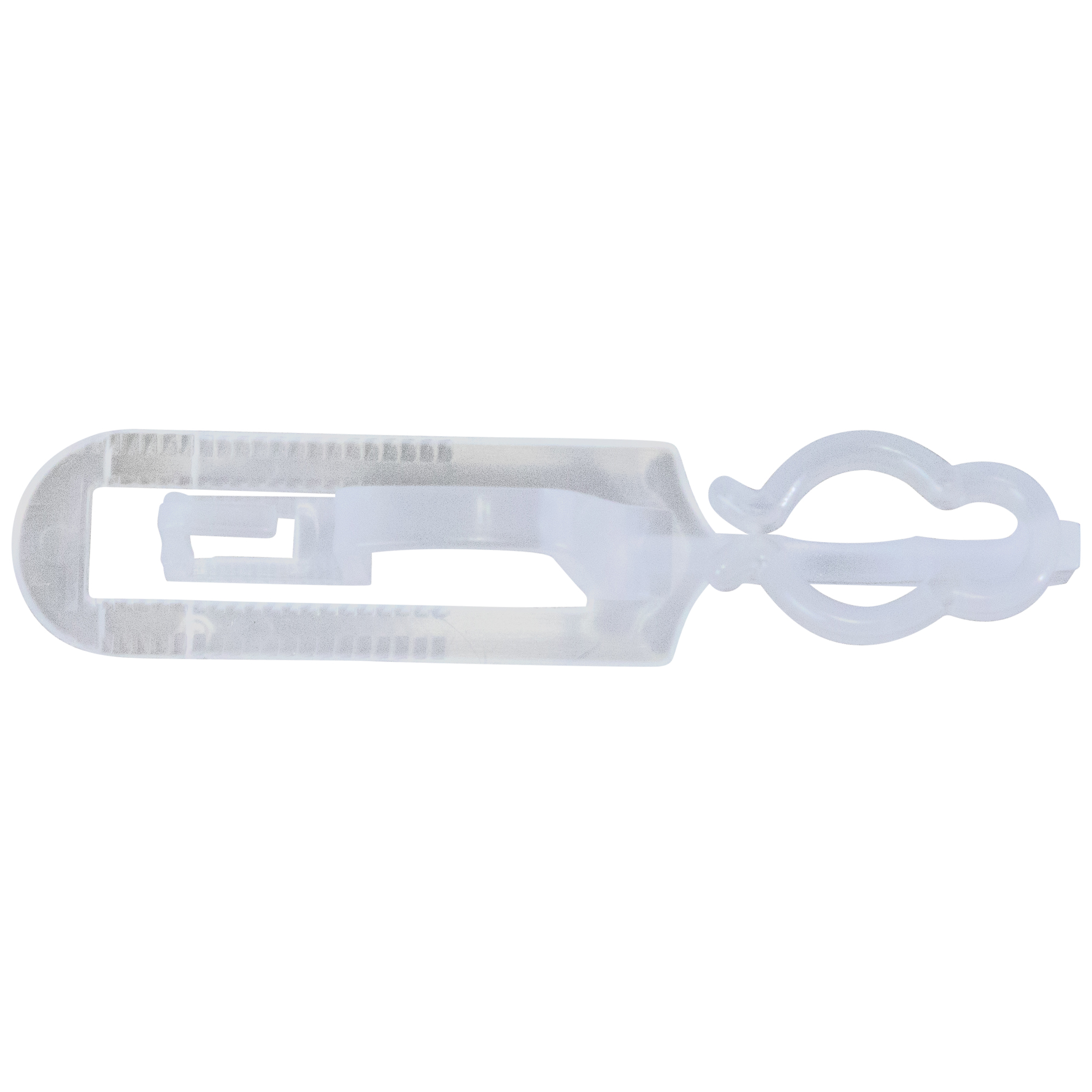 All in One Transparent Outdoor Christmas Light Gutter Shingle Clips - 100pc
