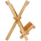 thumbnail image 3 of Escurreplatos plegable de bambú - Soporte para platos, escurridor de tazas y colador para platos, cuencos y tazas, 3 of 5