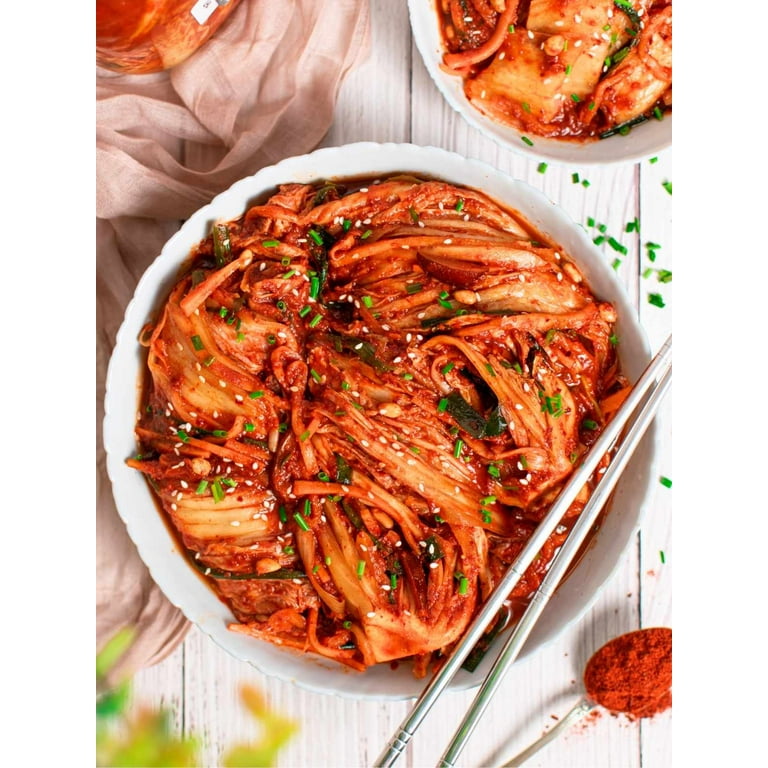 【高品質】 Lucky Cabbage with Kimchi Spicy Korean Fresh Seoul K-POP・アジア