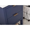 thumbnail image 3 of Design Element Klein 24" Single Sink Bathroom Vanity In Blue, 3 of 4