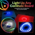 thumbnail image 5 of Brightz RingBrightz LED Cornhole Board Ring Lights, 2-Pack, Color Select/Color Morphing, 5 of 7