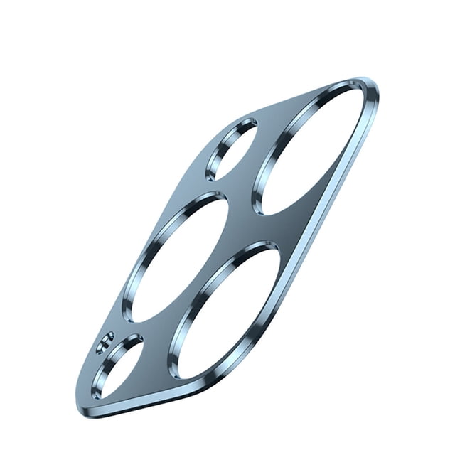 Methold Nueva cubierta de la cámara del teléfono Protector de película de lente de cámara de teléfono de aleación de aluminio, negro, Teléfono y Comunicación Azul marino i12Pro máximo