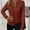 Coffee, variant on Women's Sweatshirts Casual Crew Neck Long Sleeve Quarter 1/4 Zip Quilted Pullover Lightweight Textured Solid Fall Tops Pink
