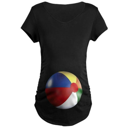 

CafePress - Beach Ball Maternity Dark T Shirt - Maternity Dark T-Shirt