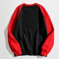 thumbnail image 3 of VALMASS Chandails Surdimensionnés de la Saint-Valentin pour Femmes Manches Raglan Col Rond Hauts Décontractés Amples Imprimés Chandail Blouses (m, Noir-g), 3 of 5