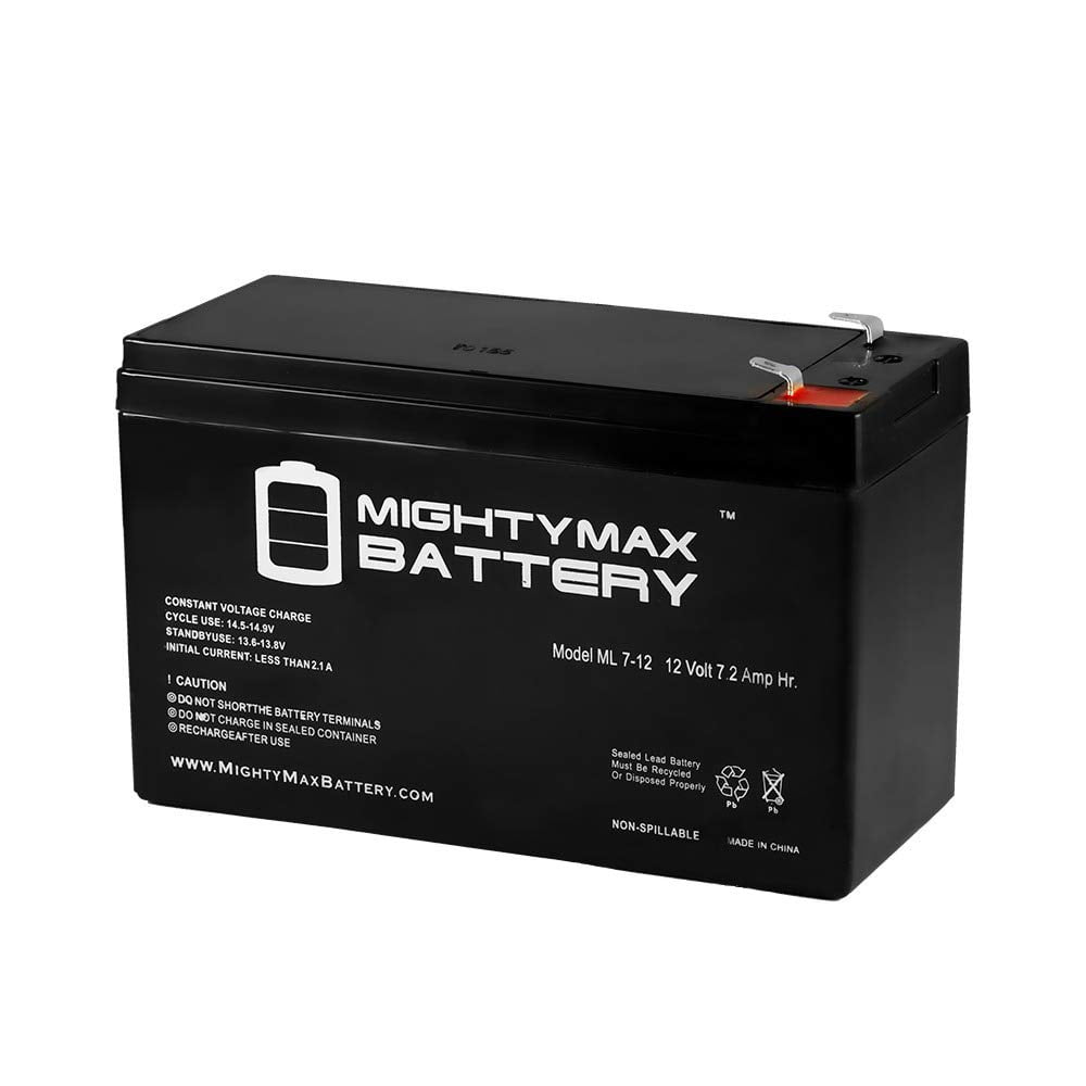 Mighty Max ML7-12 12 Volt 7 Amp Battery - Walmart.com - Walmart.com