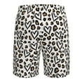 thumbnail image 6 of Naloa Heart Leopard Men's Beach Shorts, Surfing shorts, Swim trunks, Quick Dry Swim Trunks for Surfing Beach Fun - 3X-Large, 6 of 9