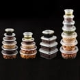 thumbnail image 4 of Oleegame 1PC Kids Snack Boxes For School Condiment Containers With Lids Quadrate Condiment Containers， Condiment Containers Travel Clear, 4 of 9