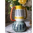 thumbnail image 6 of Picasso Ceramic Art Table Vase with Handles, 6 of 10