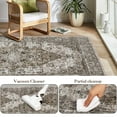 thumbnail image 7 of Haperlare Vintage Runner Rugs for Hallway Bohemian Machine Washable Non Slip Laundry Entryway Runner Rug, Brown Indoor Floor Rugs,2'x6', 7 of 7