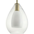 thumbnail image 6 of Progress Lighting P500438 Carillon 10" Wide Mini Pendant - Gold, 6 of 13