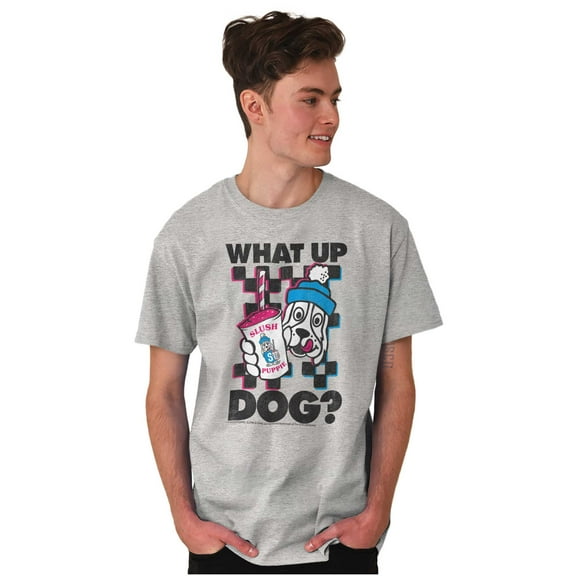 What Up Dog Vintage Slush Puppie Skater Men's Graphic T Shirt Tees Brisco Brands S