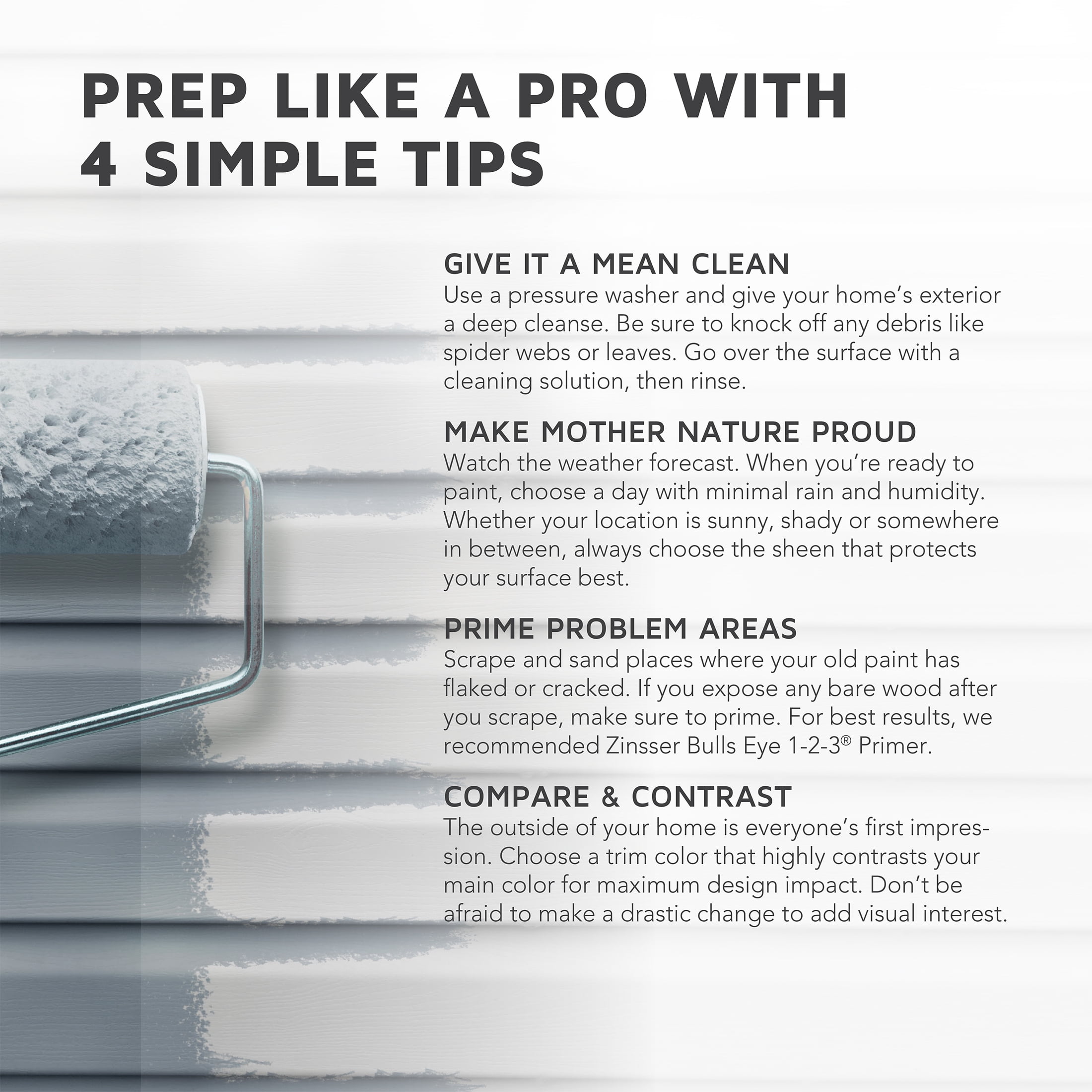Clean Slate, Rust-Oleum Studio Color Paint + Primer Exterior Satin, Gallon