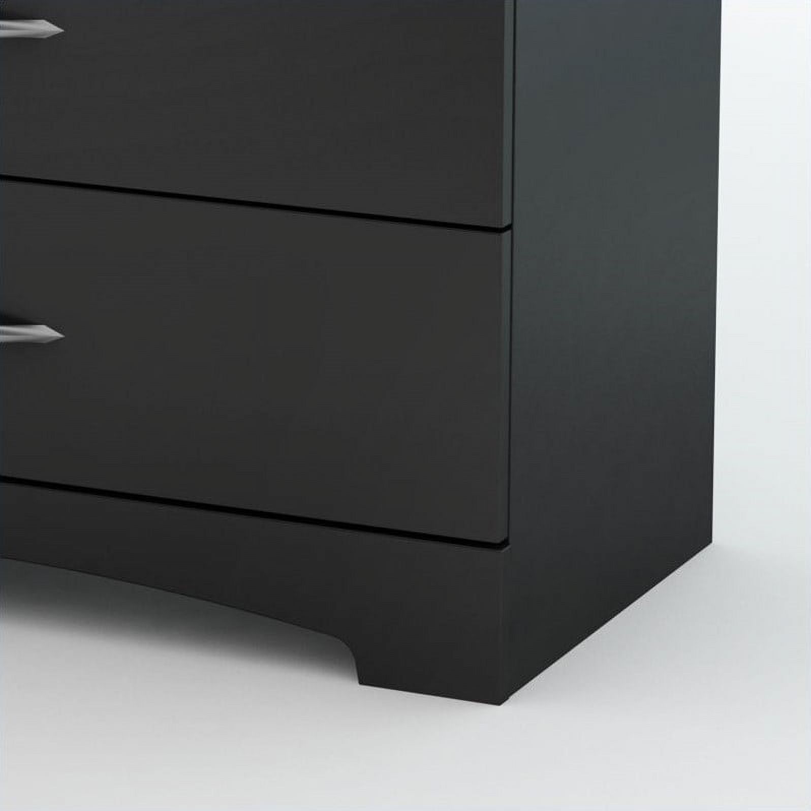 South Shore Step One Contemporary 5-Drawers Dresser Pure Black - image 4 of 8