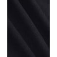 thumbnail image 4 of Camiseta informal de verano de algodón para hombre, manga corta, cuello redondo, estampado de dados D&D, corte regular, negra, deportiva y de ocio., 4 of 6