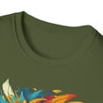 thumbnail image 3 of Woman Unisex Softstyle T-Shirt Native American Boho Hippie Chic Festival, 3 of 3