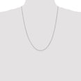 thumbnail image 4 of Primal Gold 14 Karat White Gold 0.80mm Spiga Pendant Chain, 4 of 4