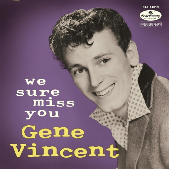 Gene Vincent - We Sure Miss You - Music & Performance - Vinyl