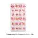 thumbnail image 5 of Minnieouse 1 Juego de puntas de uñas artificiales Prensa en las uñas para niños Dibujos animados Adorable Pre-pegamento Cobertura completa Salón DIY Kit Type3 NO3 Minnieouse CE011465-19, 5 of 6