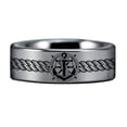 thumbnail image 2 of Sailor Tungsten Carbide Ring, 2 of 6