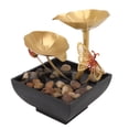 thumbnail image 4 of Desktop Fountain Ornament, Simple Installation Fountain Waterfall Decoration Flowing Water Design  For Living Room US Plug 110V, 4 of 8