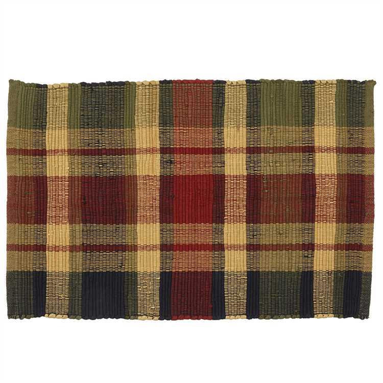 Summit Plaid Rag Rugs