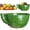 A, variant on Self Rotating Berry Bowl, 5.91x3.27 Inch Ceramic Swirling Berry Washing Bowl, Self Spinning Vortex Fruit Washer for Berries, Food Washing Supplies, Quick Drain Food Washing Supplies, Bright Blue