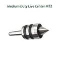 thumbnail image 2 of waltyotur MT2 Live Center 60 Degree Medium Duty Live Center 2 Morse Taper Triple Bearing Fit for CNC Lathes, 2 of 6
