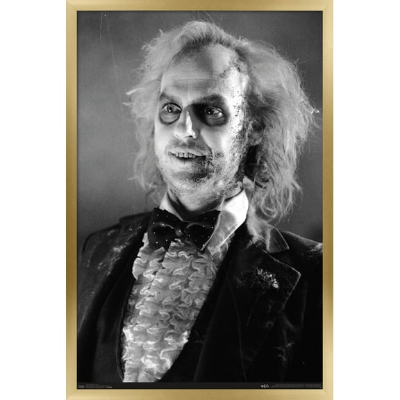 Beetlejuice - Classic Wall Poster, 22.375" x 34", Framed