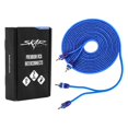 thumbnail image 2 of Skar Audio Cable de interconexión Rca de par trenzado de 2 canales de 12 pies - Skar2Ch-Rca12, 2 of 4