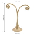 thumbnail image 2 of TABLETREANDS Exhibidor De Aretes En Metal Dorado Con Vertical Para Mostradores Y Tiendas, 2 of 8