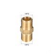 thumbnail image 2 of Brass Pipe Fitting Hex Nipple, 1/8" x 1/8" G Male Pipe Brass Fitting  4pcs, 2 of 5