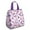 Pioneer Flower Floral, variant on Pioneer Flower Floral Print Pattern Insulated Lunch Bag for Women & Adults,Large Portable Soft Cooler Lunch Bag,Thermal Food Storage Tote with Pearl Cotton,8.66L,8.75x5.75x9.5 Inch