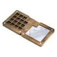 thumbnail image 1 of vacía caja de pintura de madera caja de pintura de viaje contenedor de pintura de pintura de artista bandeja de madera 15 rejillas Macarena paleta de pintura vacía, 1 of 8