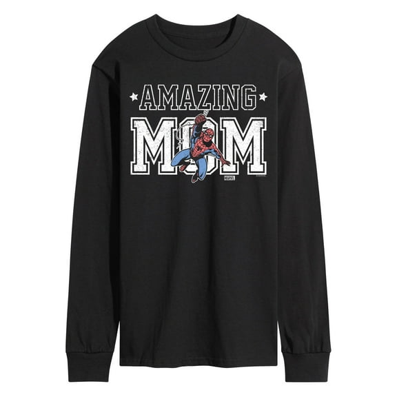 Marvel Spider-Man - Amazing Mom - Men's Long Sleeve Graphic T-Shirt