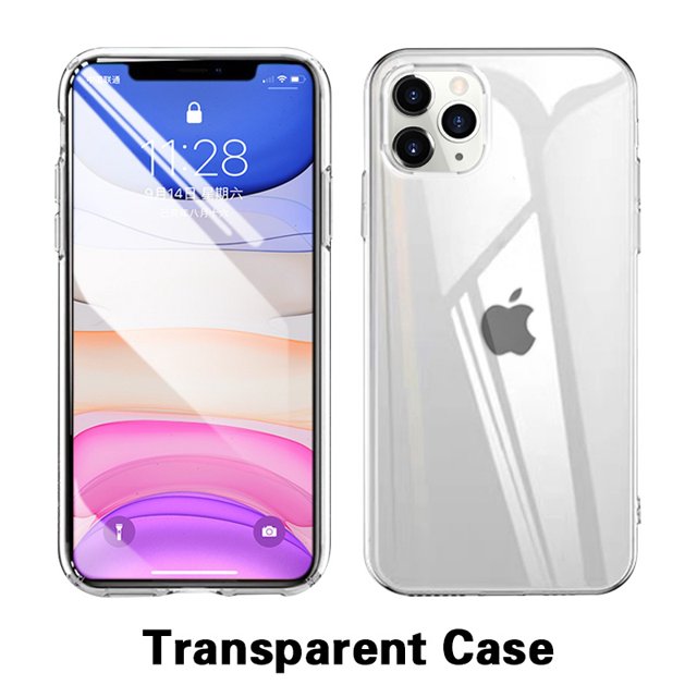 GKL Silicone Transparent Phone Case For iPhone 11 13 Pro X XR X SE 2020 7 8 6 6s Plus 11 XR Case Cover