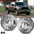 thumbnail image 2 of Winjet Fog Lights Pair Set for 2007-2014 GMC Sierra  1500 2500 3500 HD，Fog Lights Bumper Lamp Clear Lens Replace, 2 of 14