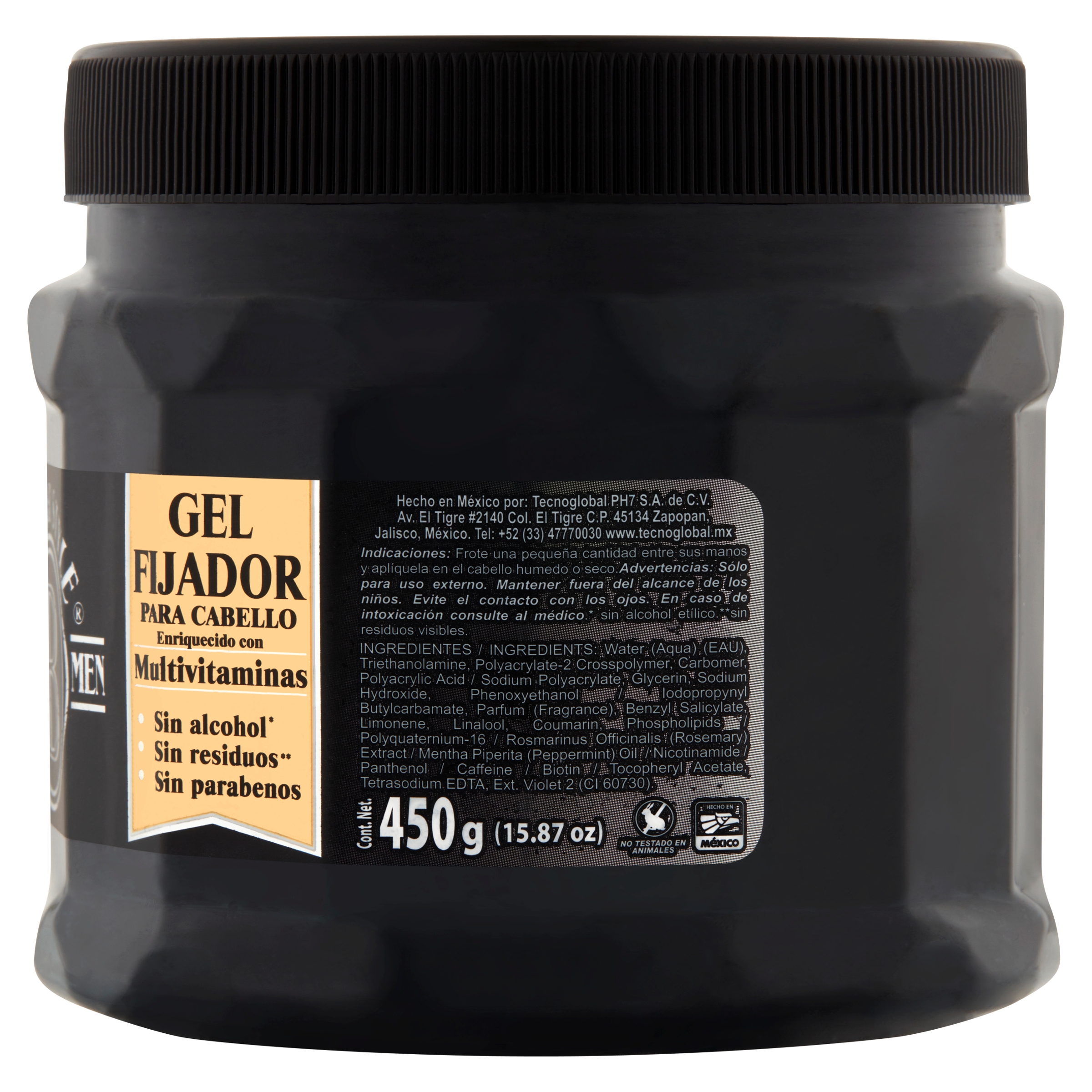 Barber Style For Men Extra Firm Multi Vitamin Gel, 15.87 oz.