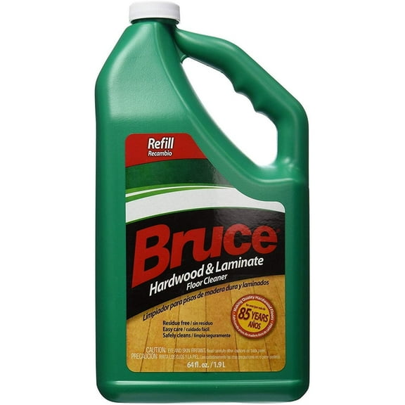 Bruce Hardwood and Laminate Floor Cleaner for All No-Wax Urethane Finished Floors Refill 64oz - Pack of 3